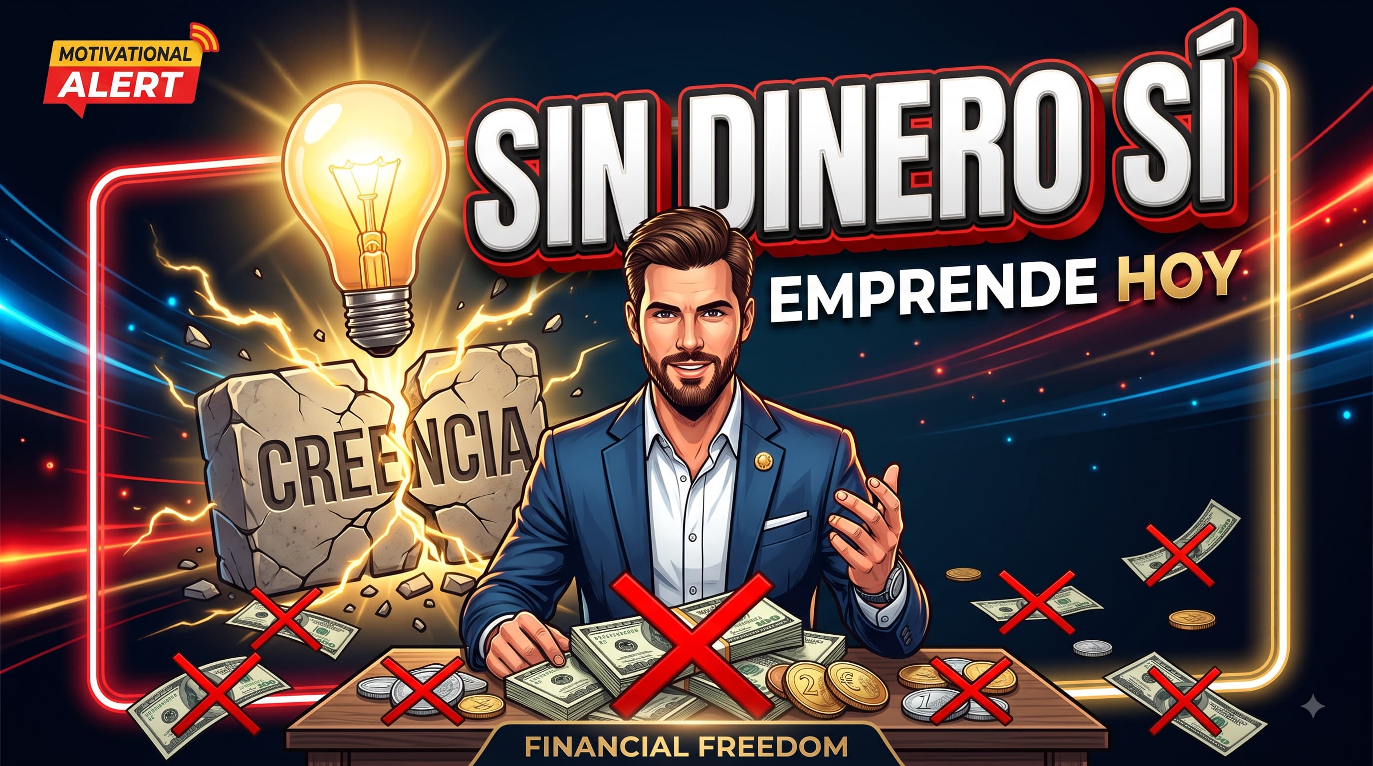 Imagen: Cambio de Mentalidad para Emprendedores: No Necesitas Dinero para Salir Adelante